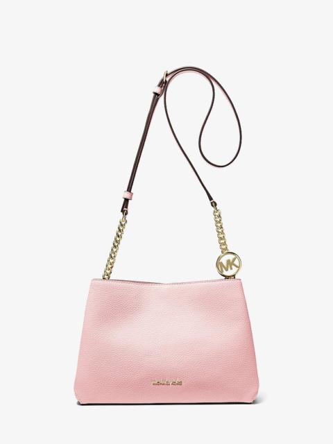 MICHAEL KORS Christina Small Pebbled Leather Crossbody Bag