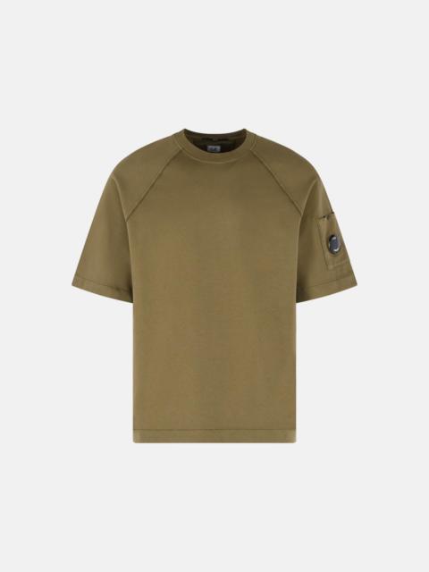 C.P. Company GREEN COTTON T-SHIRT