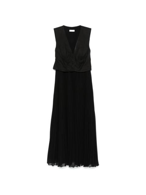 Sandro Montaigne midi dress