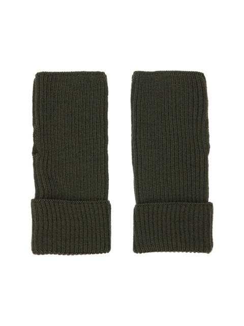 RIER Khaki Fingerless Gloves