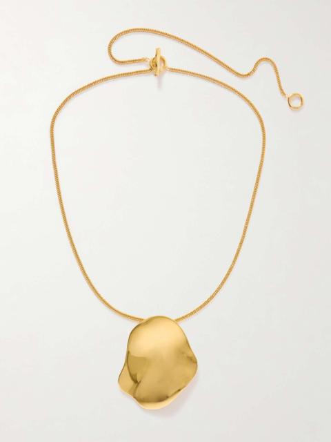 Jil Sander Gold-tone necklace