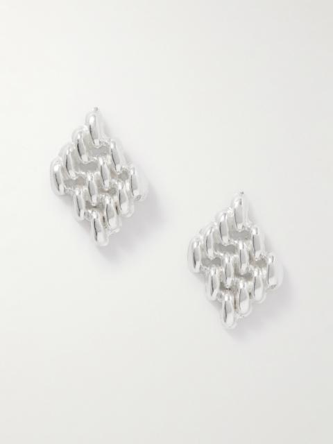 YSSO Chain Link Sterling Silver Earrings