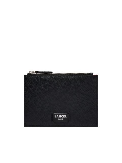 LANCEL gusset zip cardholder