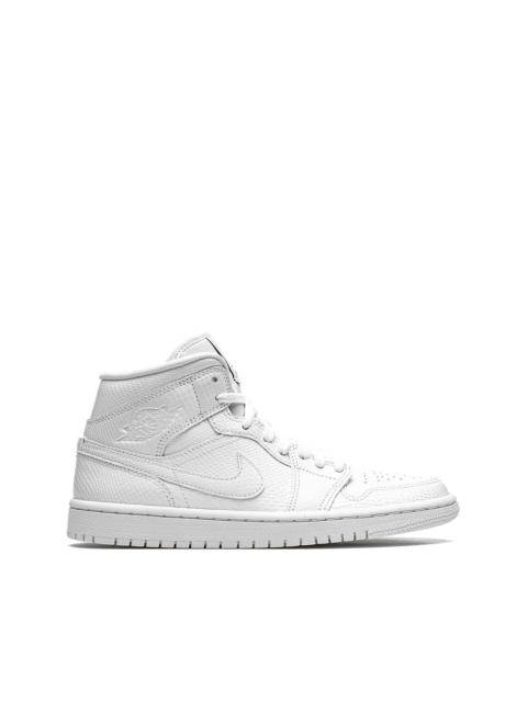 Air Jordan 1 Mid "White Snakeskin" sneakers