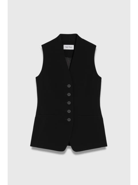 THE FOLD Clever Crepe Hartley Waistcoat