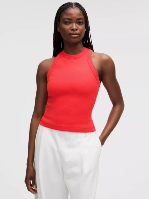 lululemon Ribbed Heavyweight Cotton-Blend Racerback Tank Top