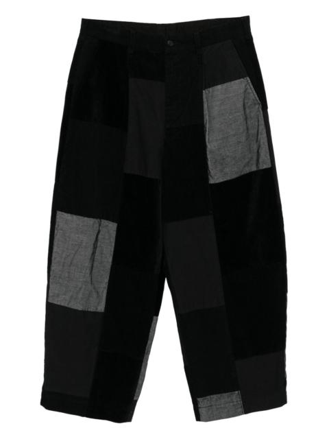 Comme des Garçons Homme patchwork corduroy trousers