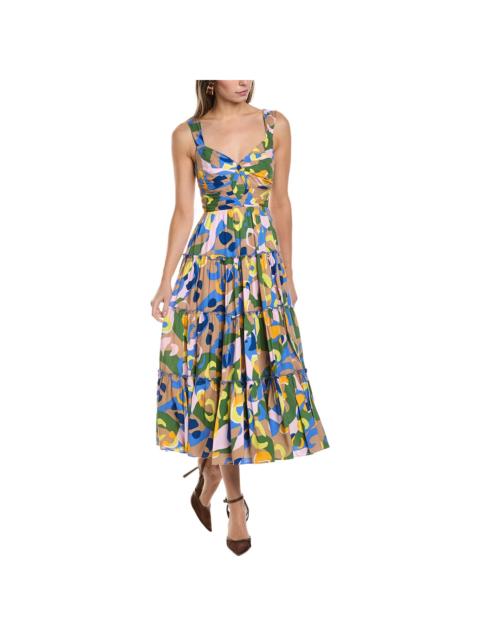 DIANE VON FURSTENBERG Diane von Furstenberg Achilles A-Line Dress