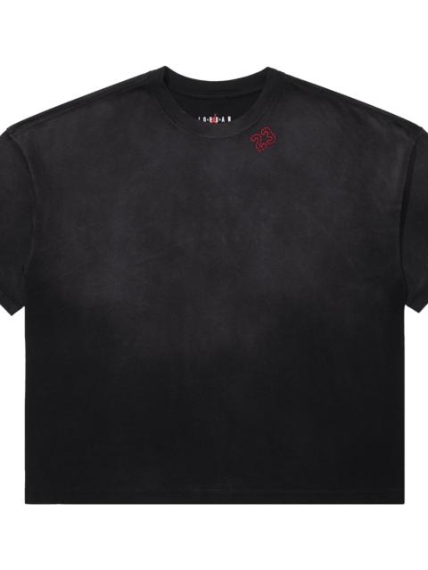 Jordan Jordan NBHD Pack News T-Shirt "Black / Sail / Varsity Red" IV6086 010