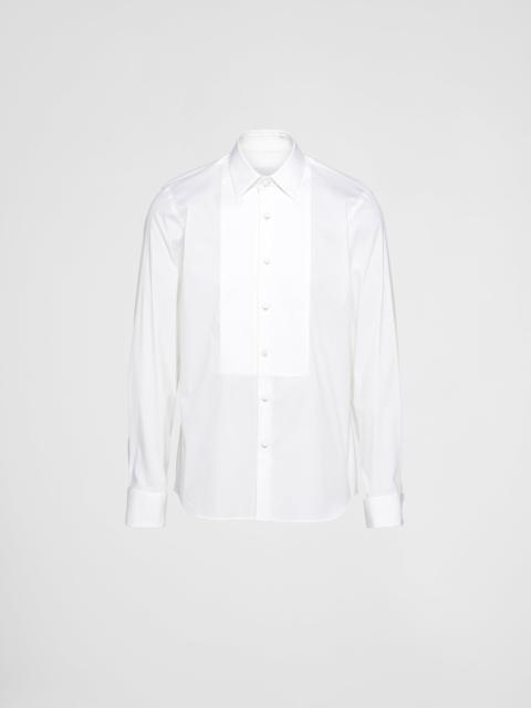 Stretch cotton shirt