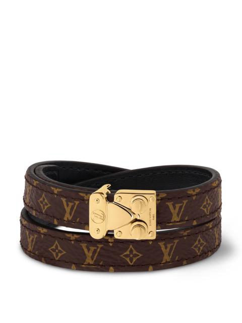 Louis Vuitton S-Lock Double Tour Bracelet