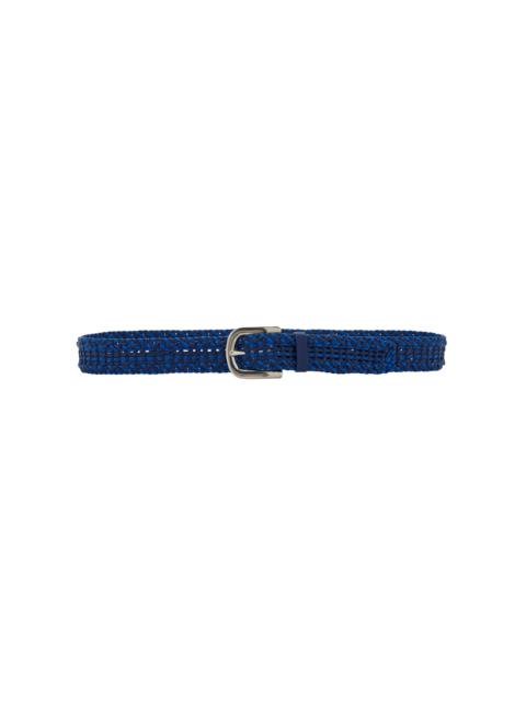 GABRIELA HEARST Sam Woven Belt Woven blue