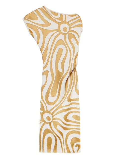 PUCCI draped midi dress