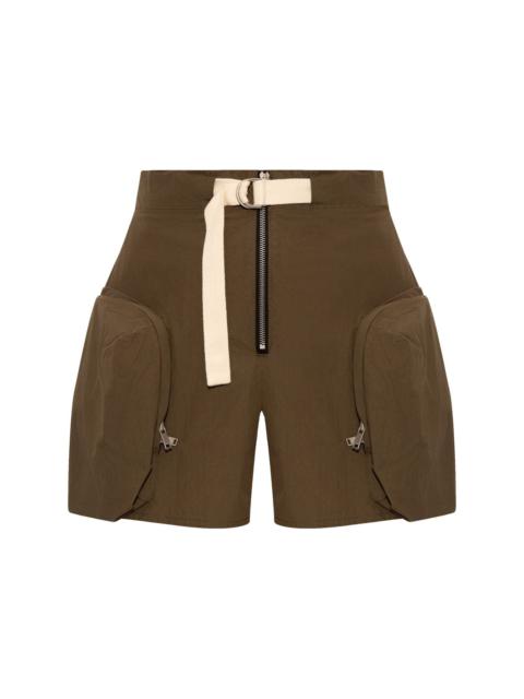 Jil Sander zip-pockets cotton shorts