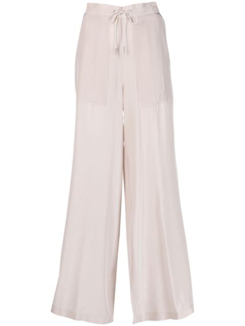 FABIANA FILIPPI drawstring-waist straight-leg trousers
