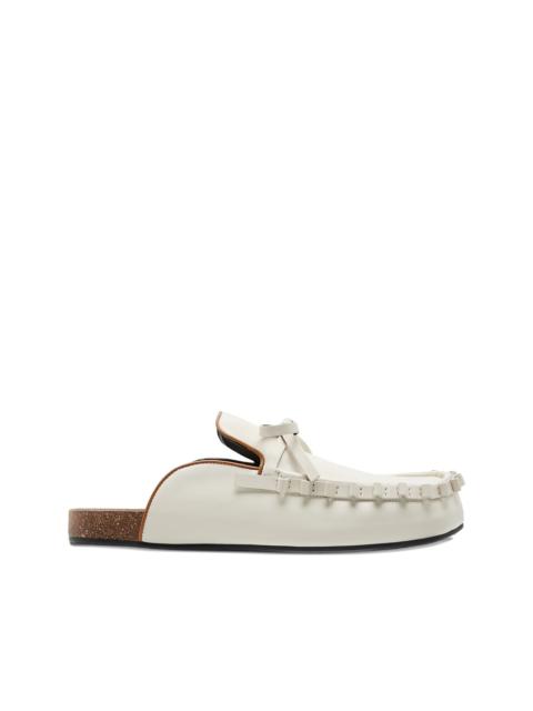 JW Anderson leather slippers