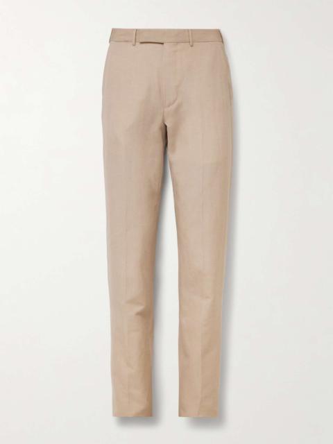 Trofeo Slim-Fit Wool and Linen-Blend Suit Trousers