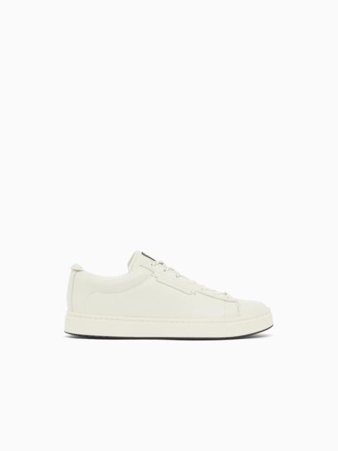 EMPORIO ARMANI TRAVEL ESSENTIALS LEATHER SNEAKERS