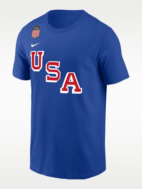 Nike Zack Werenski Nike USA Olympic Team 2026 "Gold Medal" Men's Short-Sleeve T-Shirt