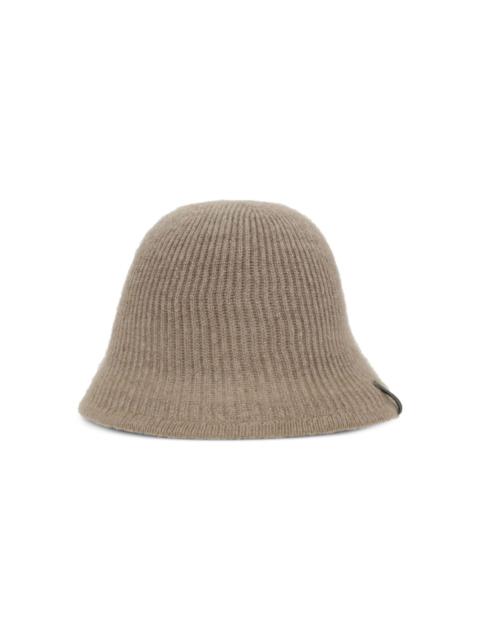 Brunello Cucinelli cashmere ribbed beanie