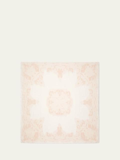 Loro Piana Ramage Fil Coupe Cashmere, Wool, and Silk Shawl