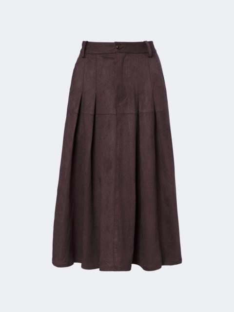 velvet Belinda maxi skirt