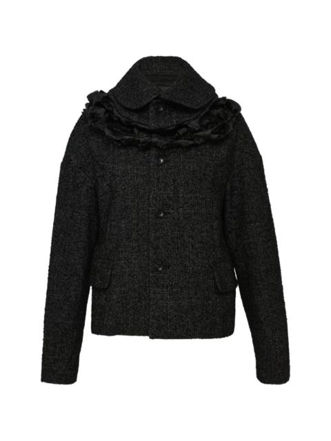 Comme des Garçons Comme des Garçons ruffled jacket