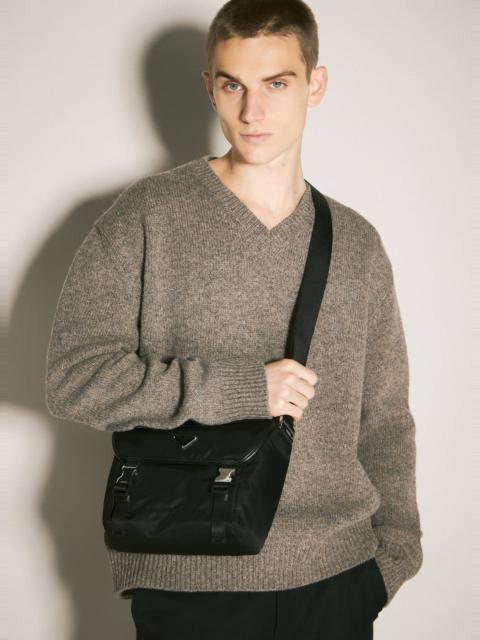 Prada Re-Nylon and Saffiano Leather Shoulder Bag | lncc