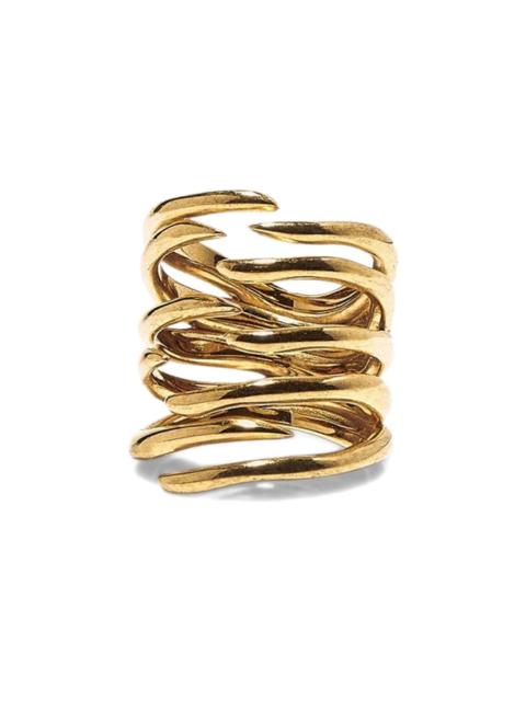 PANCONESI coiled-design ring