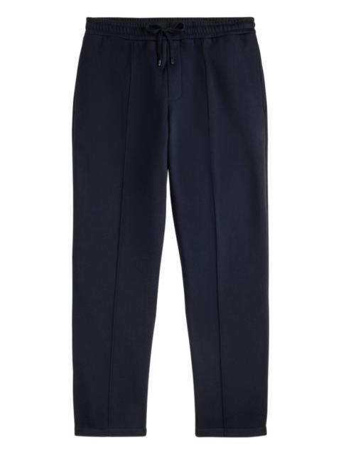 Ralph Lauren drawcord pintuck fleece track pants