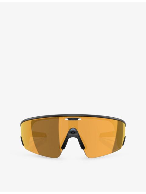 OAKLEY OW8001 Rectangle Meta AI Acetate Sunglasses