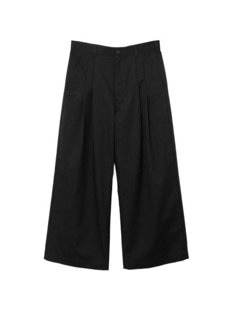 Comme des Garçons Homme twill wide-leg trousers