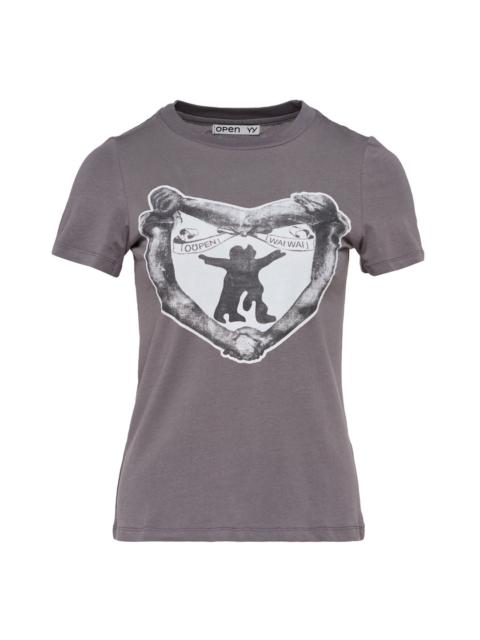 OPEN YY Homesick Tee | club21 | REVERSIBLE