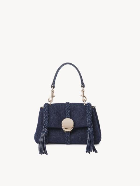 outlet【Chloe】Penelope☆Denim Mini Soft ショルダーバッグ CHLOÉ Penelope Denim Mini Soft Shoulder Bag in Denim | endource