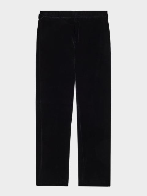 Ralph Lauren Men's Greg Flat-Front Velvet Trousers