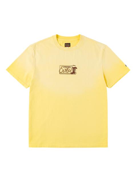 EVISU Cowboy Boots Logo Embroidery T-shirt