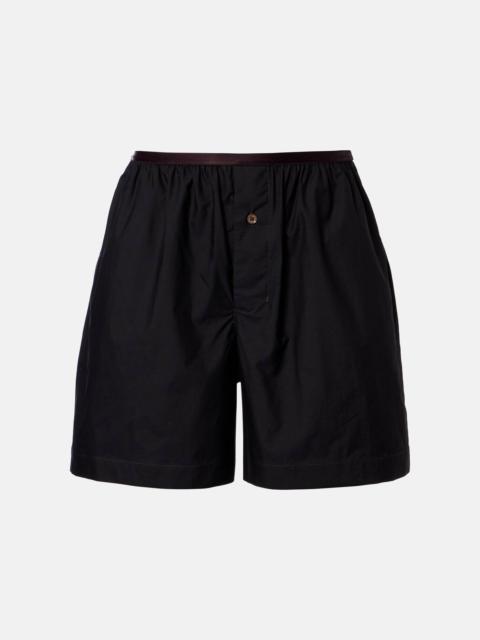 Lemaire Cotton and silk shorts