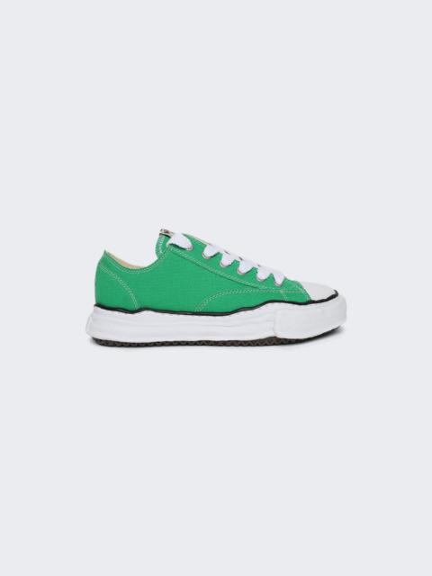 Maison MIHARAYASUHIRO Peterson Original Canvas Low-Top Sneakers Green
