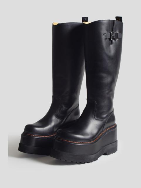 ENGINEER PLATFORM BOOT - BLACK