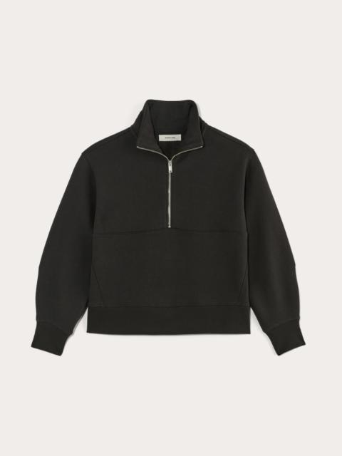 EVERLANE LUXE FLEECE HALF-ZIP SWEATSHIRT