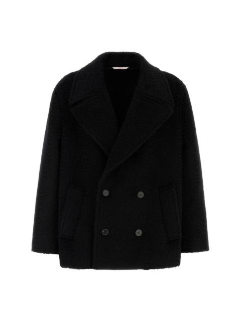 Valentino double breasted long sleeve jacket