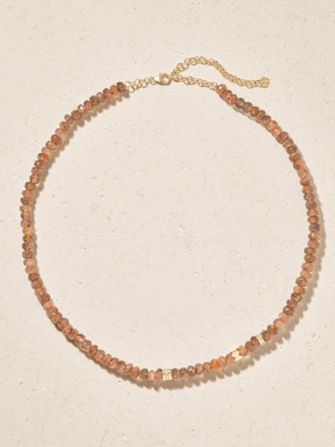 SYDNEY EVAN 14-karat Gold, Andalusite And Diamond Necklace