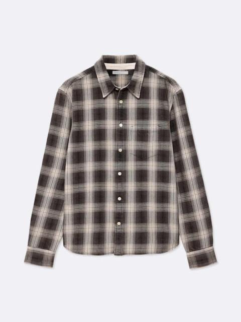 ALLSAINTS WRENT RELAXED-FIT CHECK COTTON SHIRT