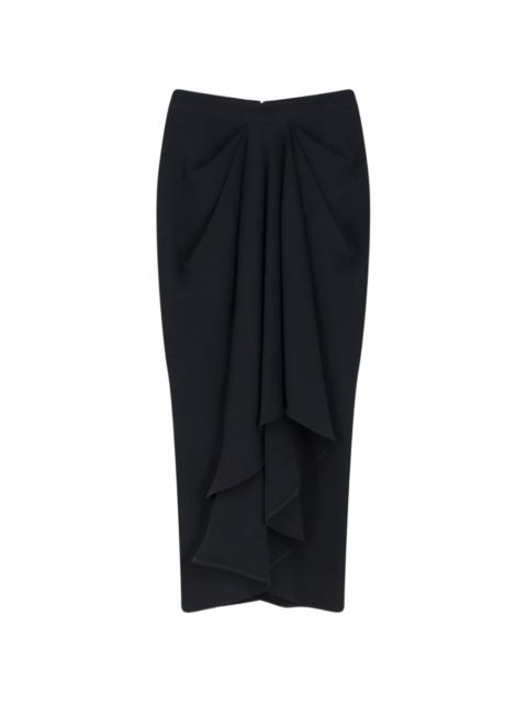 Givenchy draped skirt