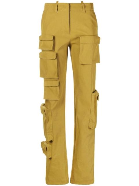 Off-White Co Multipocket straight-leg cargo trousers