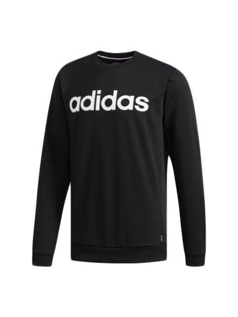 adidas Men's adidas C+ Swt Ls Pullover Black DM4278