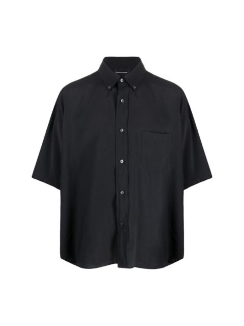 patch-pocket short-sleeve shirt