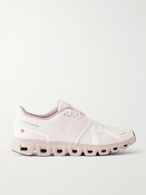 On Cloud 6 mesh sneakers Pink