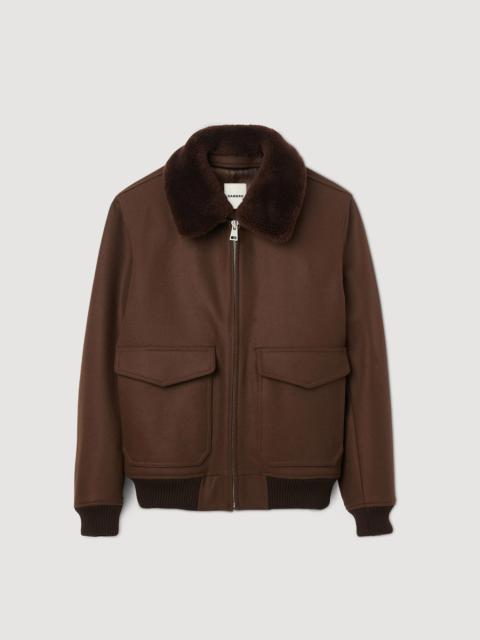 Sandro Aviator jacket | REVERSIBLE