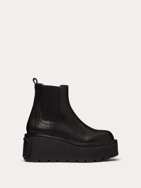 UNIQUEFORM CALFSKIN ANKLE BOOT 85 MM